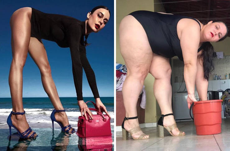 Brazilian Woman Hilariously Recreates “Stylish” Photos