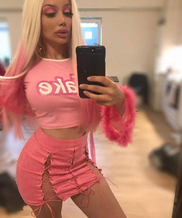 19-Year-Old Spends Tons Of Money To Look Like A Barbie