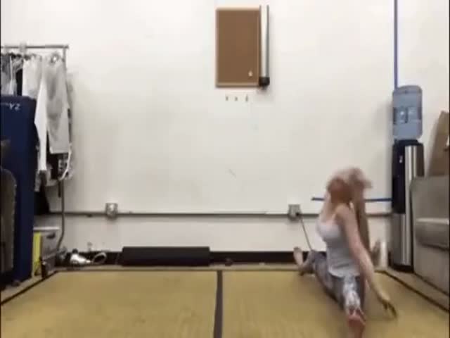 Her Flexibility Is Insane!