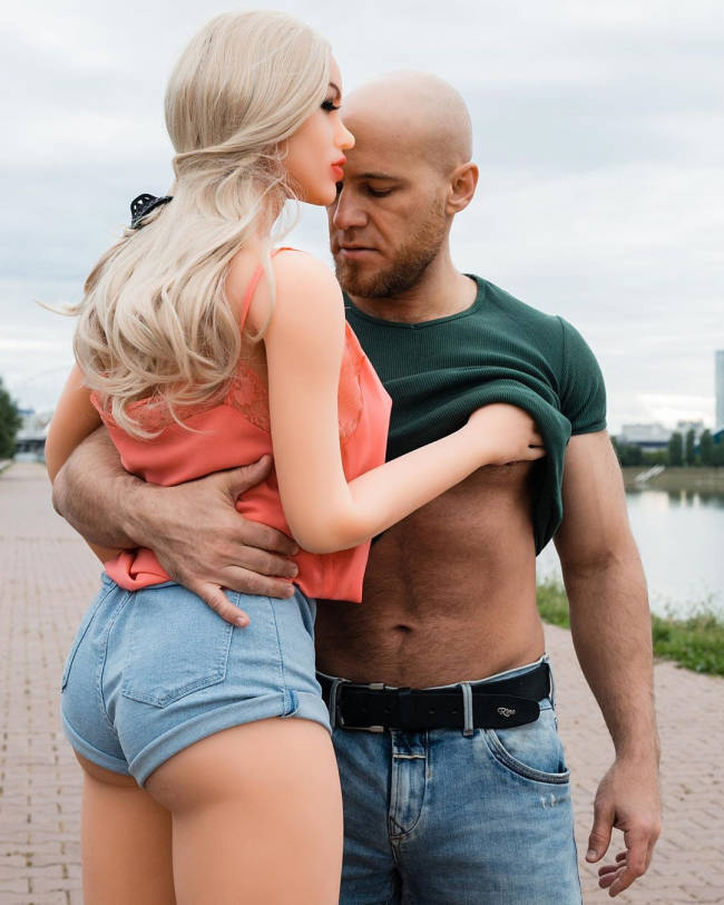 Kazakhstan Bodybuilder Finds The Love Of His Life… In A Sex Doll