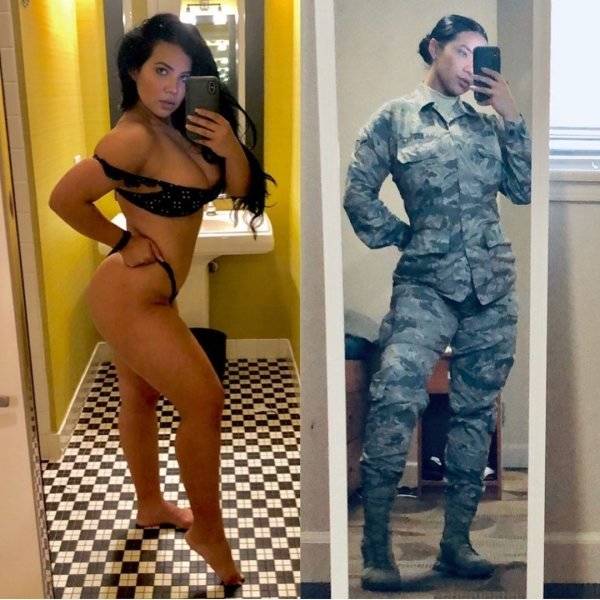 In Uniform Or Not, They Look Great!