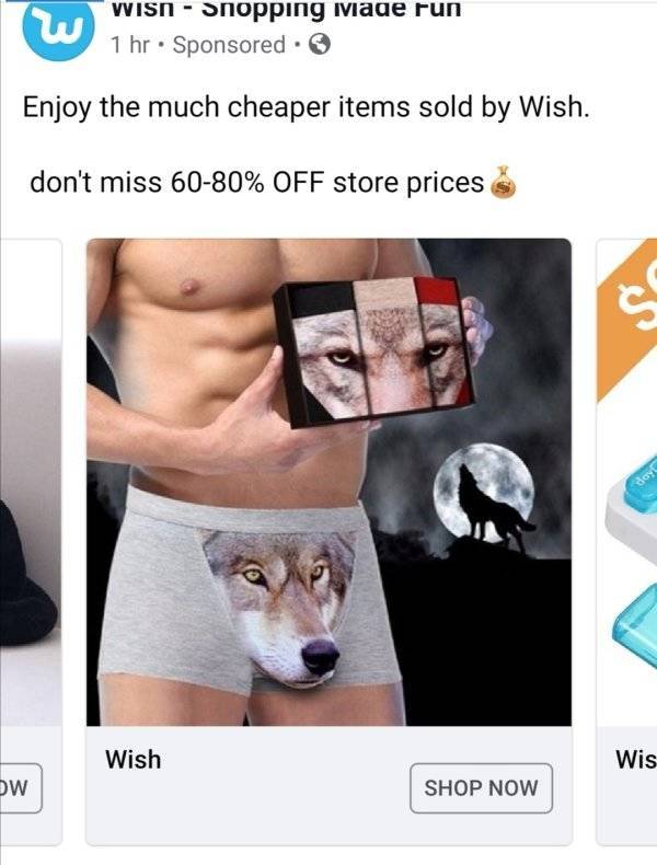 Wish.com Recommends Some Truly Twisted Stuff…