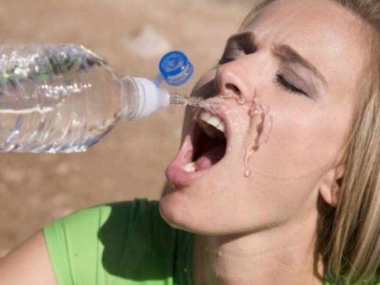 Do Women Even Know How To Drink Water?!