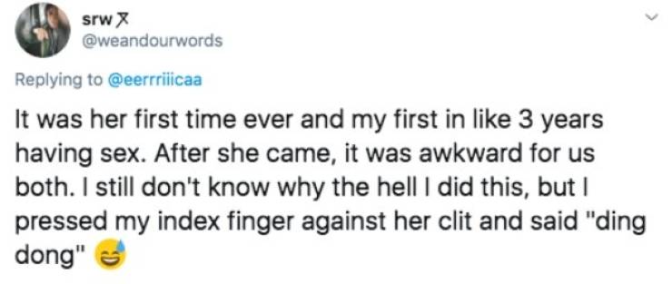 That’s Not How Sex Is Done!