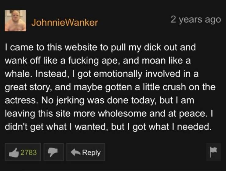 Pornhub Also Has Pretty Good Comments, You Know…