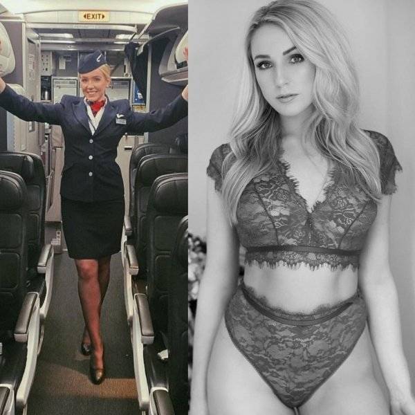 Fly Away With These Hot Flight Attendants 44 Pics 