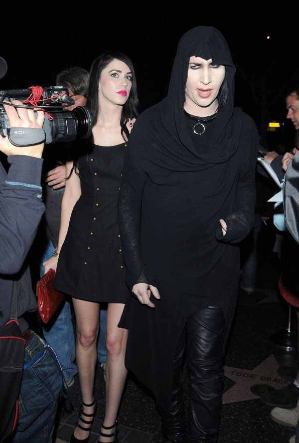 New Marilyn Manson’s girlfriend (6 pics)