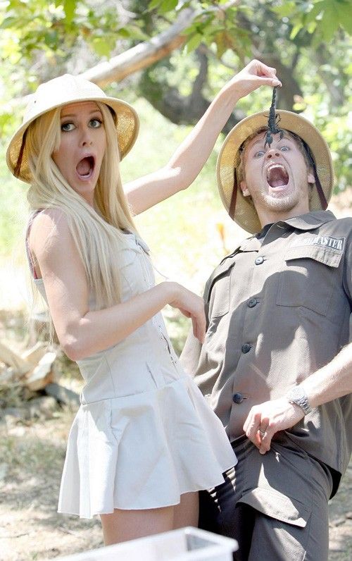 Heidi Montag, her dude and bunch of creepy stuff (8 pics)