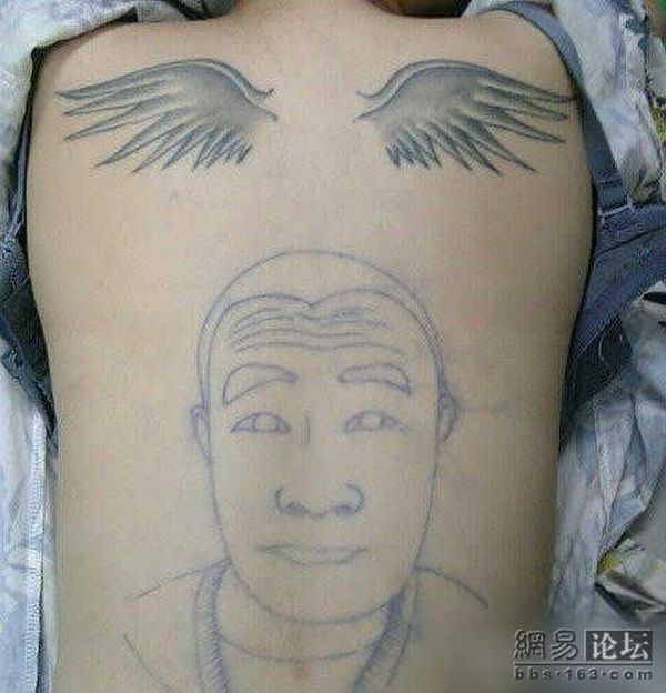 Unusual tattoo (8 pics)