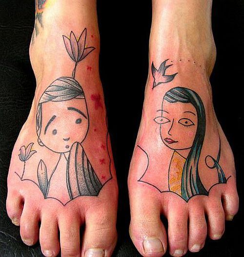 Series of the most WTF tattoos ;)  (60 photos)