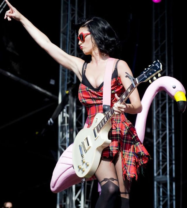 Katy Perry performing at the “T in the Park” music festival in Kinross, Scotland (20 pics)