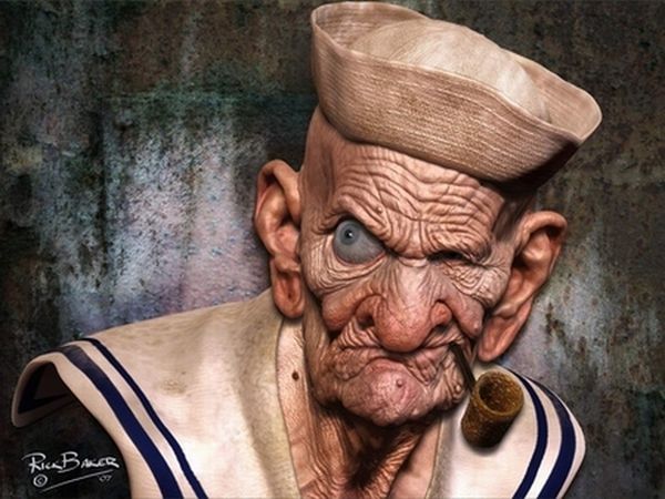 What would cartoon characters look like in real life? (21 pics) -  
