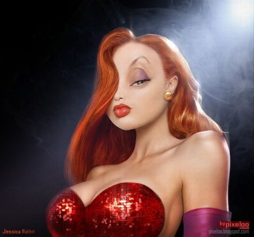 What would cartoon characters look like in real life?  (21 pics)