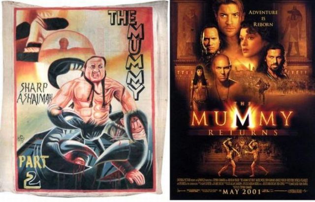 Movie Posters Drawn by Hand (68 pics)