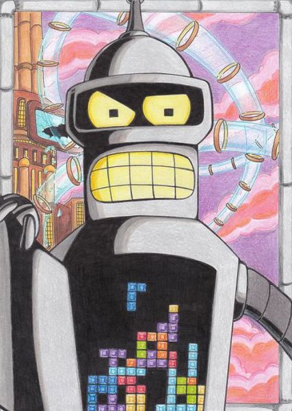 Works of Art Inspired by Futurama TV Show (39 pics)