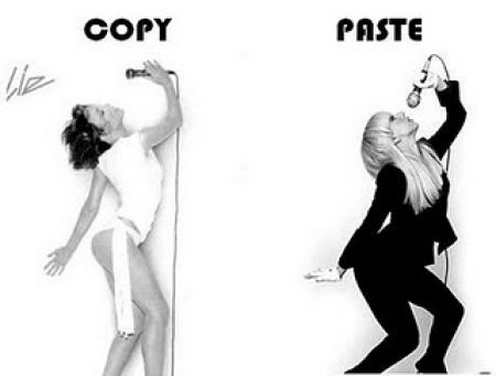 Lady Gaga Is a Copy Paste