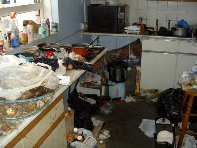 Wretched and Filthy Living Conditions