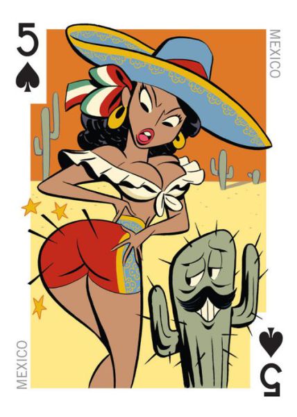 Playing Cards That Are Somewhat Risque