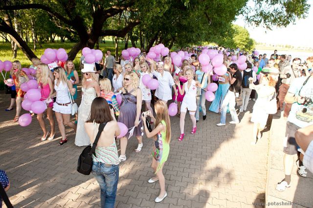 A Parade of Blonde Nurses