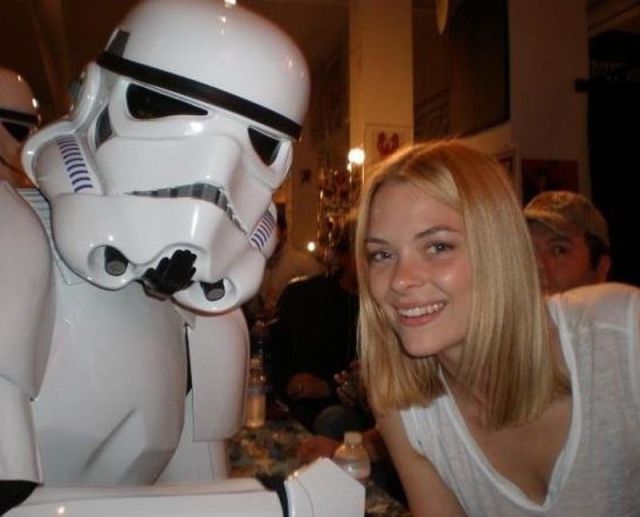 Sexy Girls Posing With Stormtroopers