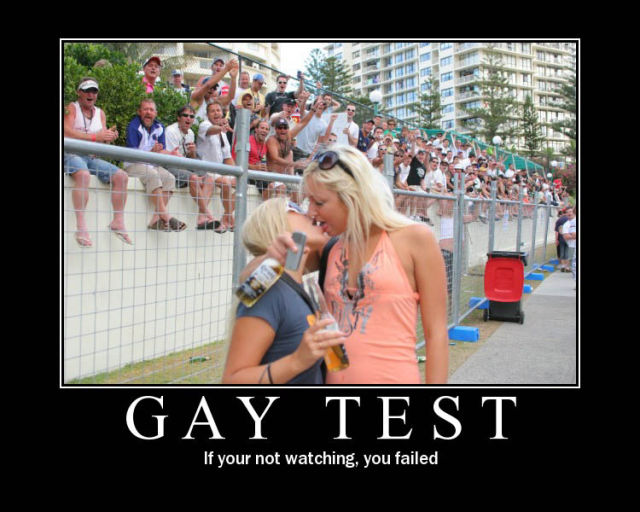 Demotivational Posters Test If You’re Gay