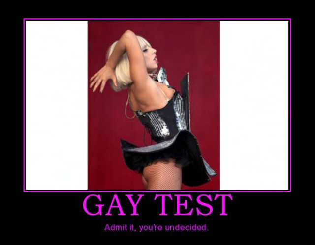 Demotivational Posters Test If You’re Gay