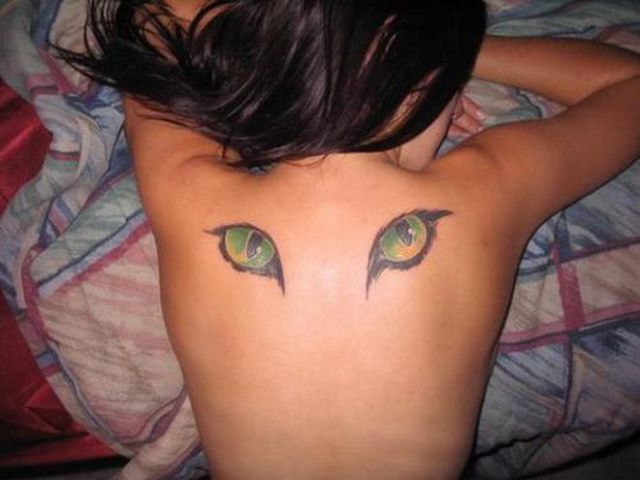 Creepy Eyeball Tattoos