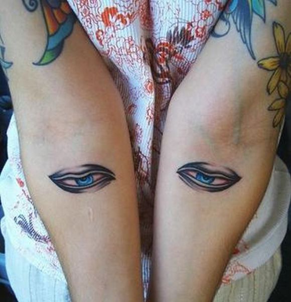 Creepy Eyeball Tattoos