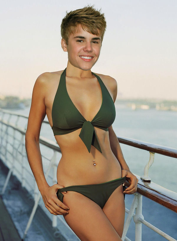 Bieber in Bikinis