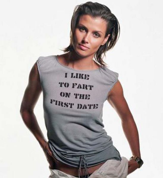 Babes in Hilarious Shirts