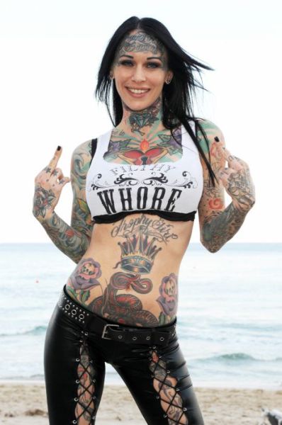 Michelle "Bombshell" McGee’s Tattooed Body
