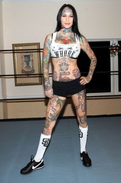 Michelle "Bombshell" McGee’s Tattooed Body