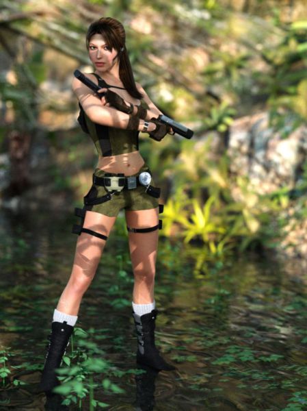Beautiful Tomb Raider Cosplayers