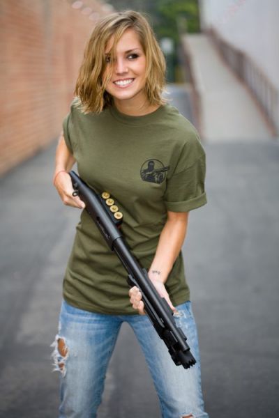 Cute Girls and Guns Go Well Together