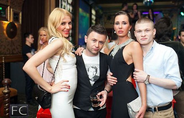 Cute Russian Club Girls Seem to Love Creepy Guys. Part 2