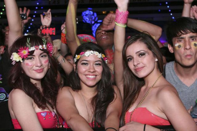 Cute Chicks from the Electric Daisy Carnival