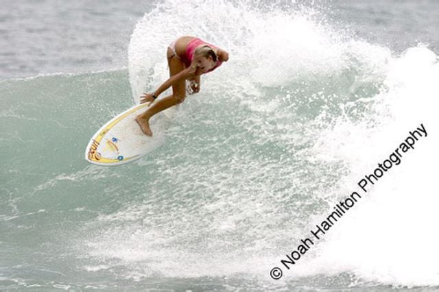 Awesome One-Armed Surfer