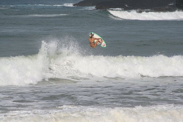 Awesome One-Armed Surfer
