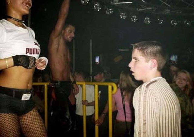 Painfully Awkward Nightclub Photos