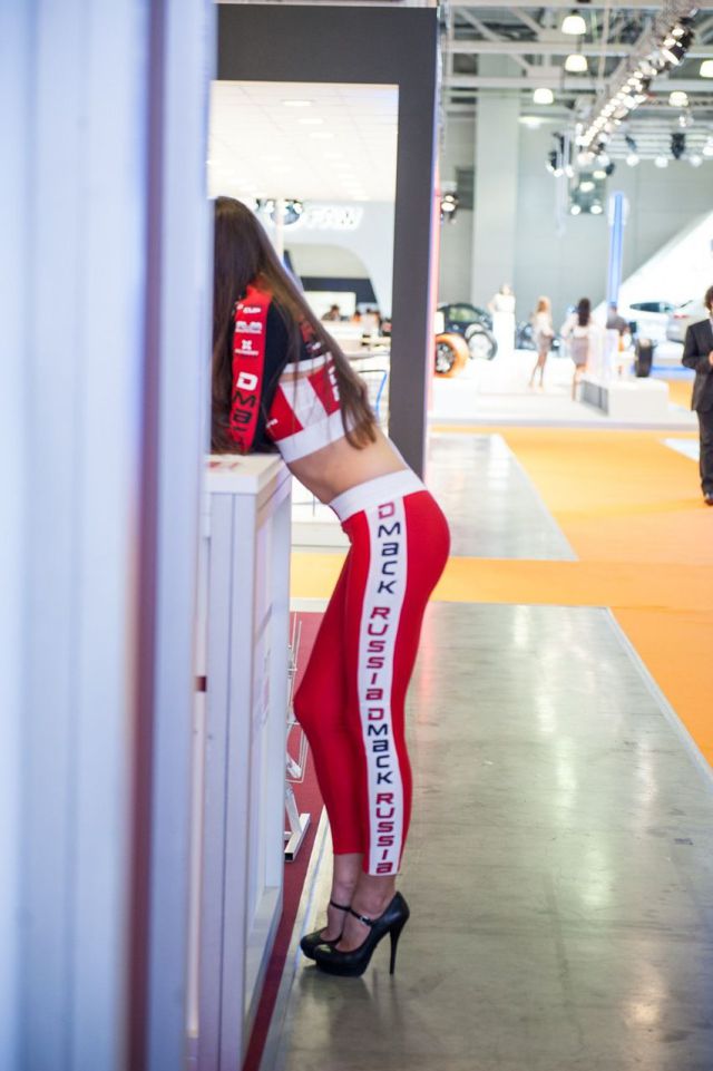 Girls of Moscow Car Show