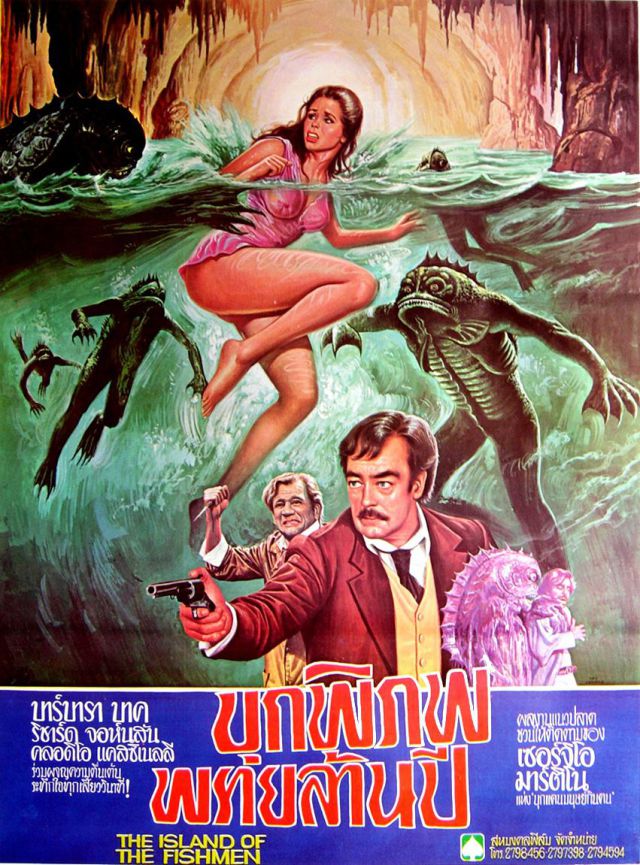 Horror and Sci-Fi Movie Posters from Thailand