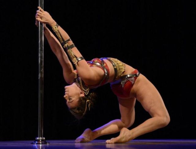 Pole Dancing Championships Held in New York