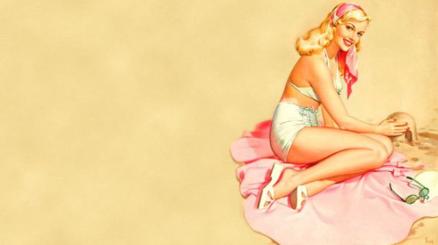 Pop Culture Pin Up Girls Still Sizzle With Sex Appeal