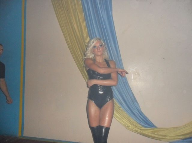 Striptease at the Ukrainian Middle School Dance Party