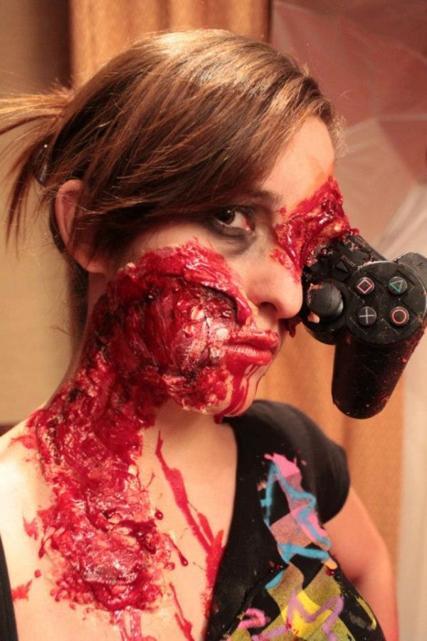 Gamer Girl Gets Gruesome Zombie Makeover