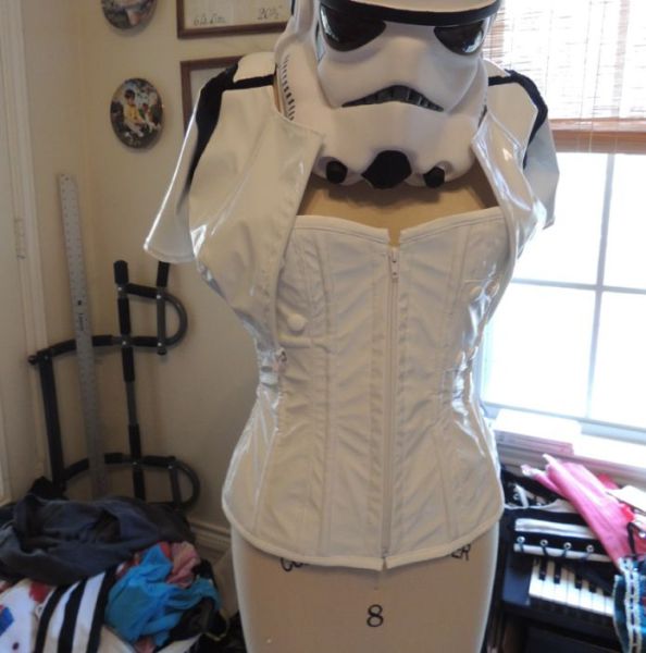 A Sexy Storm Trooper Does Burlesque