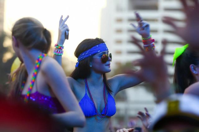 Babes Rocking Out at the Ultra Music Festival