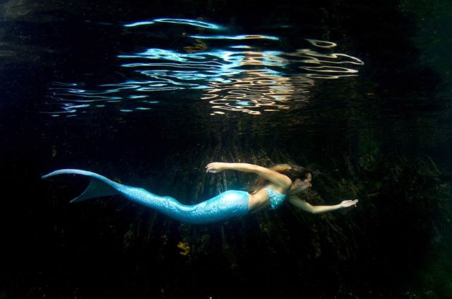 An Authentic Real-Life Professional Mermaid