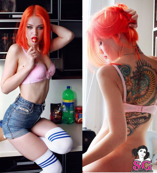 Up Close and Personal with Some Sexy Suicide Girls