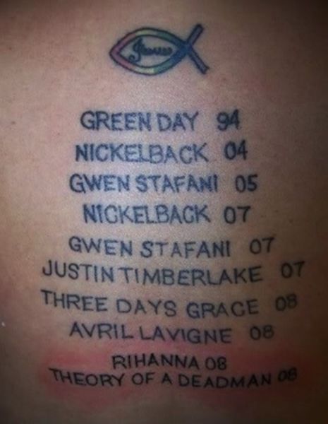 Totally Terrible Tattoos